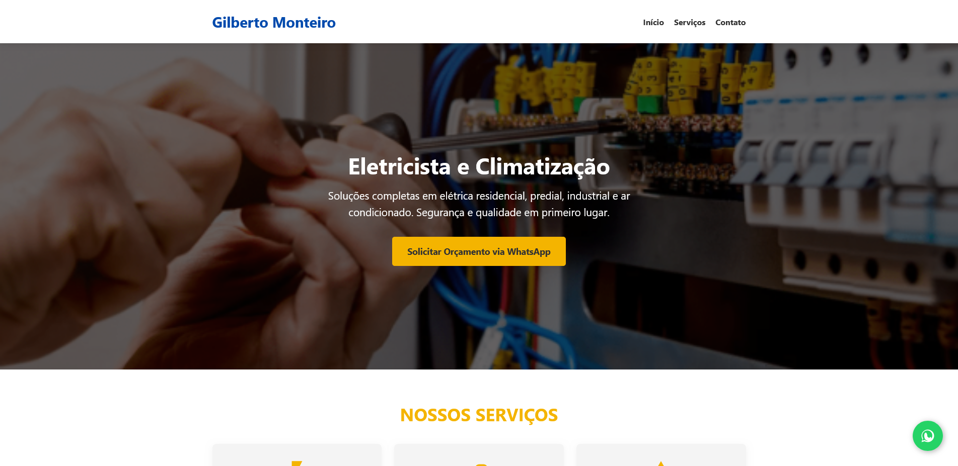 Miniatura do site Gilberto Monteiro